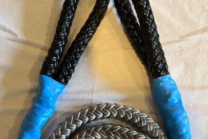 From the Producer of NASCAR, IndyCar, NHRA, WoO, SuperCar Australia Restraint (Tether) Cables:  Amick Off-road Kinetic Recovery (Tow) Ropes. (OKRR).